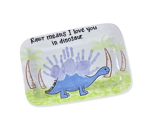 Edgewater Miami Color Me Mine Handprints Dinosaur