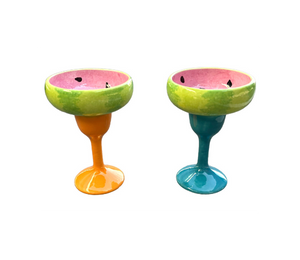 Edgewater Miami Color Me Mine Margarita Glasses
