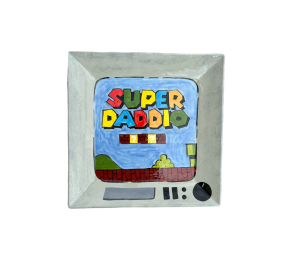 Edgewater Miami Color Me Mine Super Daddio Plate