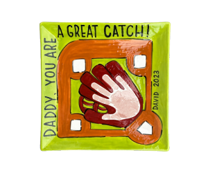Edgewater Miami Color Me Mine Handprint Baseball