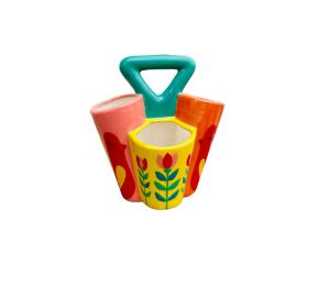 Edgewater Miami Color Me Mine Retro Utensil Holder