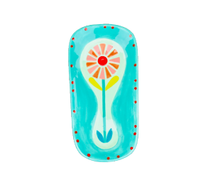 Edgewater Miami Color Me Mine Retro Spoon Rest