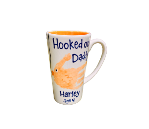 Edgewater Miami Color Me Mine Hooked on Dad Mug