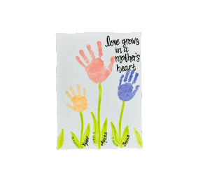 Edgewater Miami Color Me Mine Mother's Garden Platter