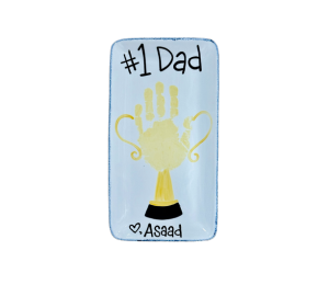 Edgewater Miami Color Me Mine Number One Dad Plate