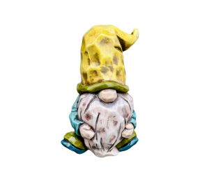 Edgewater Miami Color Me Mine Wood Carved Gnome