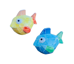 Edgewater Miami Color Me Mine Faceted Fish
