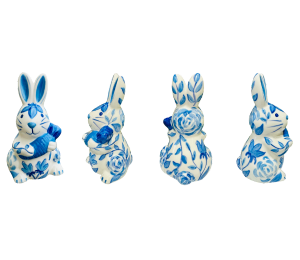 Edgewater Miami Color Me Mine Chinoiserie Bunny