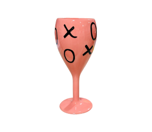 Edgewater Miami Color Me Mine XOXO Wine Glass